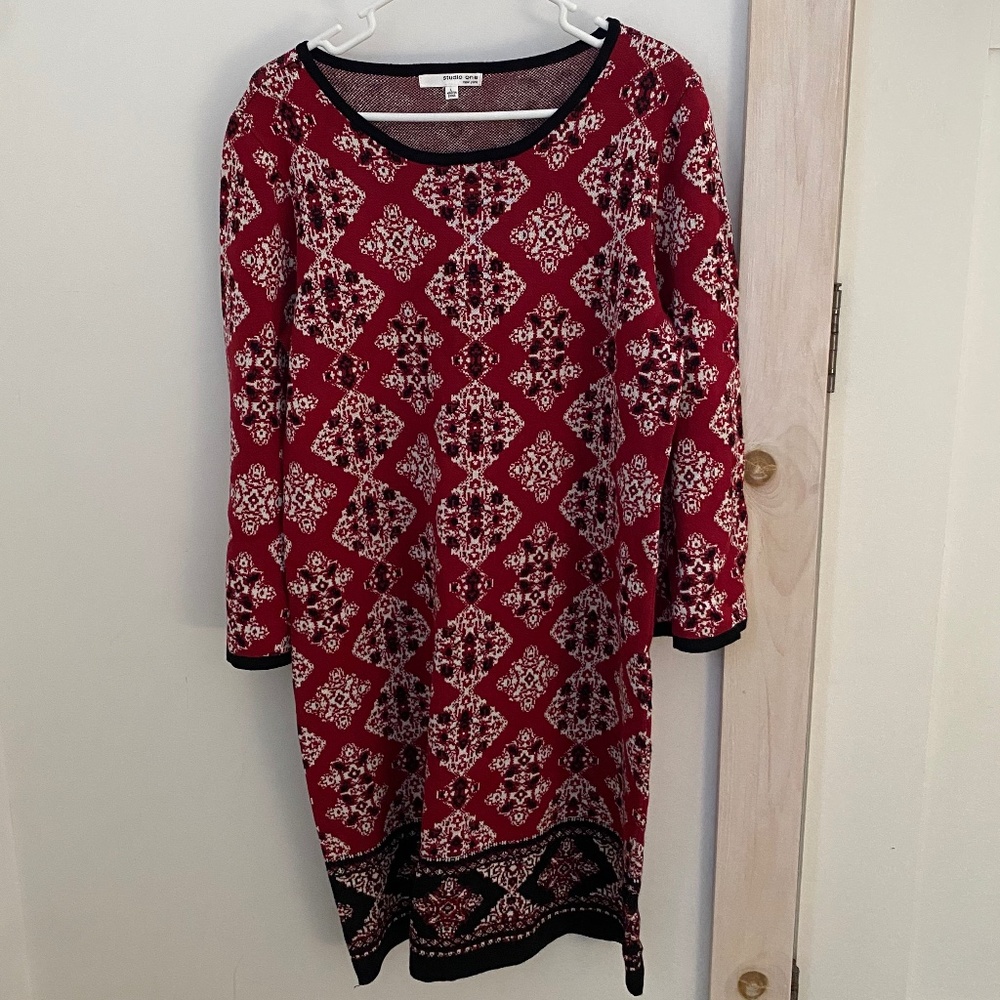 Studio One New York Sweater Dress Sz. L